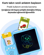 EDUCATIONAL DRAWING DEVICE WITH CARDS